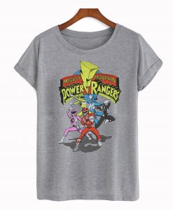 Mighty Morphin Power Ranger T Shirt KM