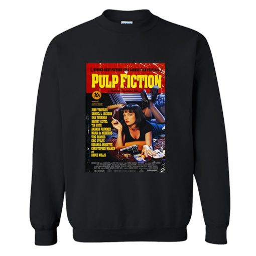 Pulp fiction poster Sweatshirt KM