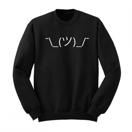 Shrug Emoji Sweatshirt KM