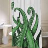 Tentacles octopus, going to the beach Shower Curtain KM