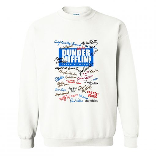 The Office Dunder Mifflin Signature Sweatshirt KM