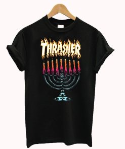 Thrasher Menorah T Shirt KM
