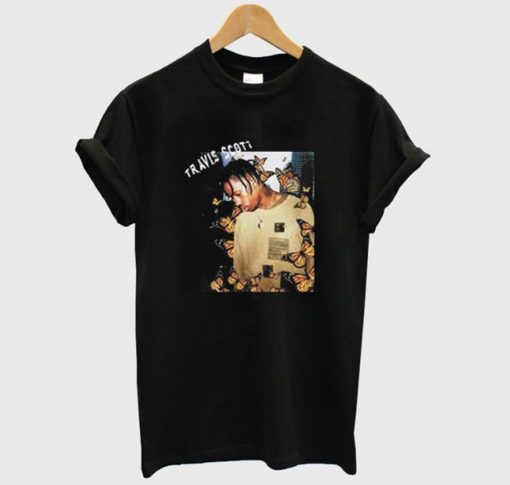 Travis Scott Butterfly Effect T Shirt KM