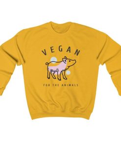 Vegan for the Animals Vegan Sweatshirt KM