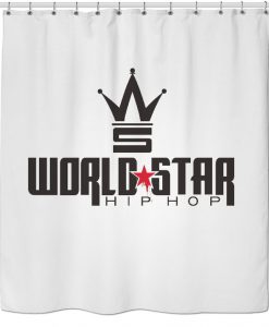 WORLDSTAR HIPHOP Shower Curtain KM