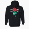 Black Loves Me Loves Me Not Hoodie KM