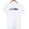 Classic W123 Coupe Evolution Car Auto T Shirt KM