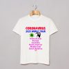 Coronavirus Worldwide Tour Death God Tour Funny T-Shirt KM