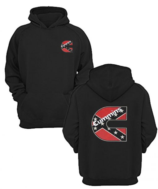 Cummins Flag Hoodie KM