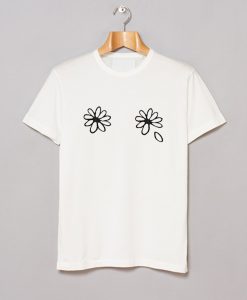 Daisy Petal Boobs T Shirt KM