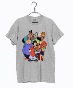 Details about Disney A Goofy Movie 90's Retro Gray T-Shirt KM