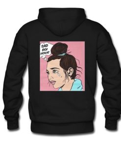 Emma Chamberlain sad boi hour hoodie Back KM