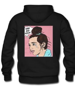 Emma Chamberlain sad boi hour hoodie Back KM