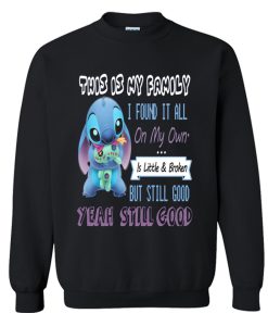 Family Lilo And Stitch Sweatshirt KM