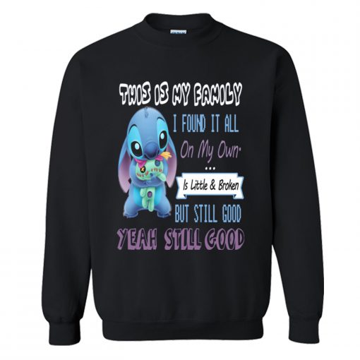 Family Lilo And Stitch Sweatshirt KM