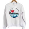 Fuji Mountain Japanese Sweatshirt KM