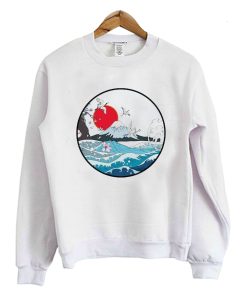 Fuji Mountain Japanese Sweatshirt KM