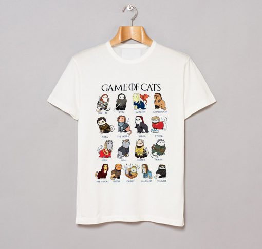 Game Of Cats T Shirt KM