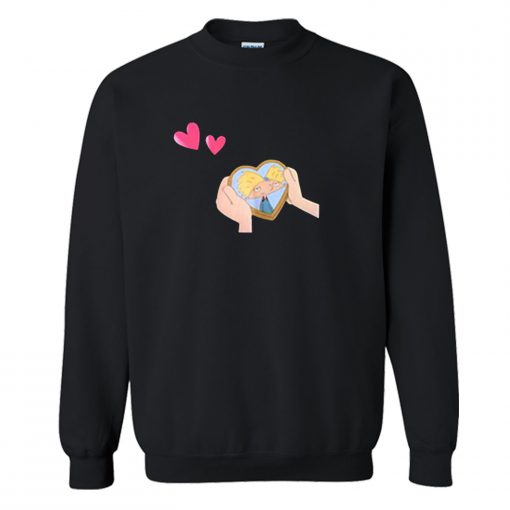 Hey Arnold Hand Love Sweatshirt KM