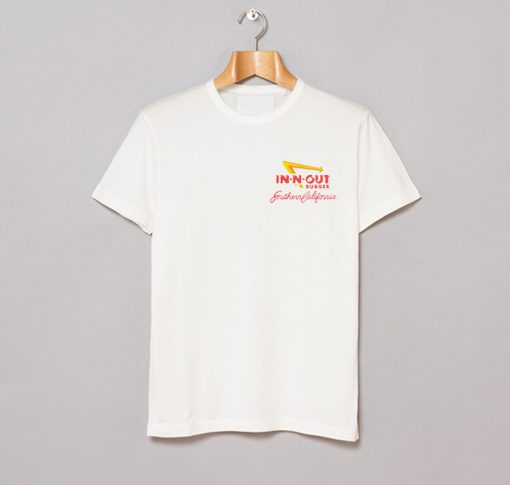 In N Out Burger California T Shirt KM