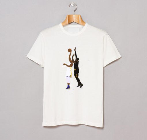 LeBron James Block On Andre Iguodala T-Shirt KM