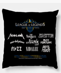 League of Legends Music Festival Pillow KM