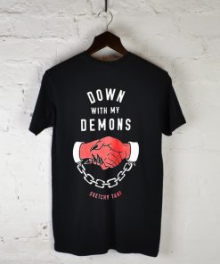 Lurking Class By Sketchy Tank Redrum Down With My Demons T Shirt KM