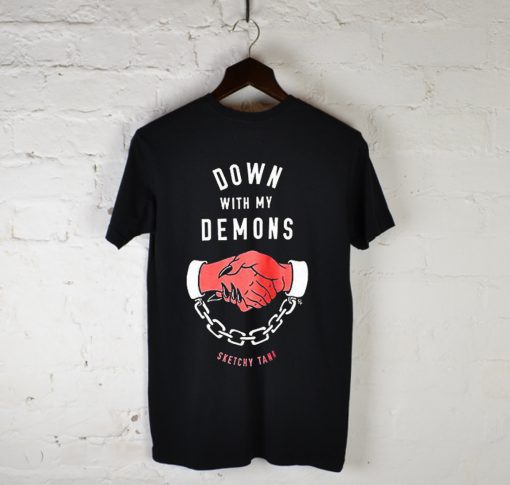 Lurking Class By Sketchy Tank Redrum Down With My Demons T Shirt KM