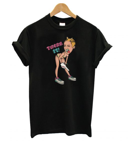 Miley Cyrus Twerk T shirt KM