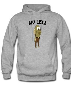 My Leg! Funny Spongebob Squarepants Fred Hoodie KM