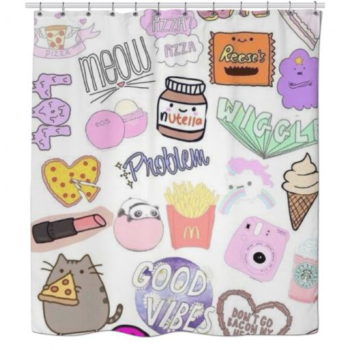 Nutella Shower Curtain KM