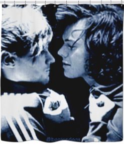 OMGGGG Larry Shower Curtain KM