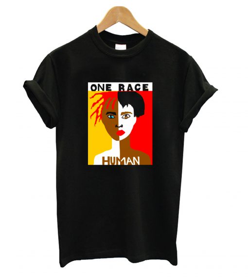 One Race Human T Shirt KM