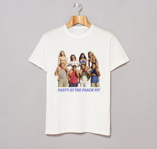 Party at the Peach Pit Beverly Hills 90210 T-Shirt KM