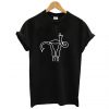 Pro Choice Middle Finger Uterus T Shirt KM