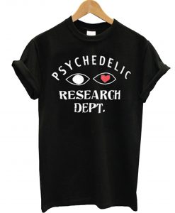 Psychedelic Research Dept T Shirt KM