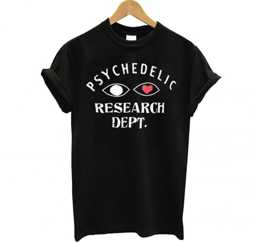 Psychedelic Research Dept T Shirt KM