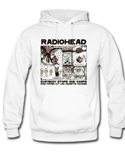 Radiohead In Drawing Hoodie KM