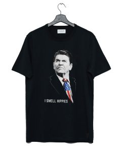 Ronald Reagan I Smell Hippies T-Shirt KM