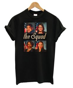 Squad AOC Rashida Tlaib Ilhan Omar Ayanna Pressley T shirt KM