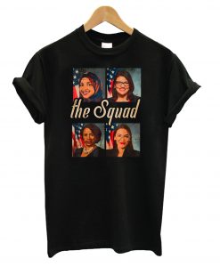 Squad AOC Rashida Tlaib Ilhan Omar Ayanna Pressley T shirt KM