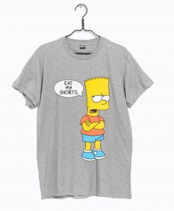 The Simpsons BART EAT My Shorts T-Shirt KM