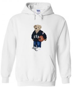 USA Bear Hoodie KM