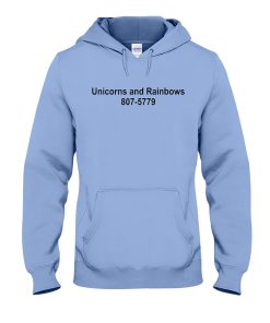 Unicorns and Rainbows 807-5779 Hoodie KM