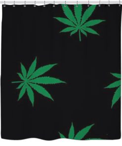 Weed Shower Curtain KM