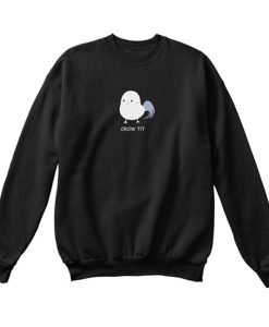 White Bird Crow Tit Sweatshirt KM