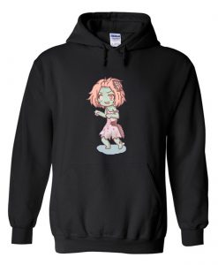 Zombie girl anime Hoodie KM