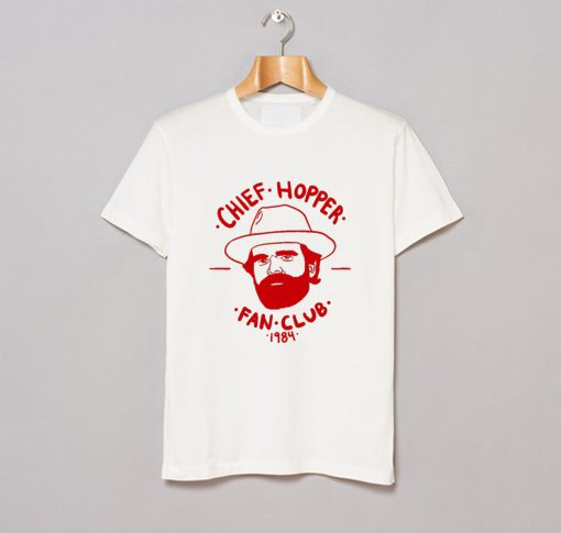 Chief Hopper Fan Club 1984 T Shirt KM