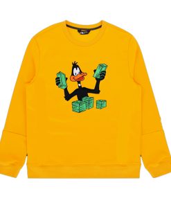 Daffy Duck Stacking Money Sweatshirt KM