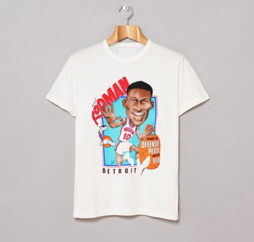 Detroit Bad Boys Dennis Rodman T-Shirt KM